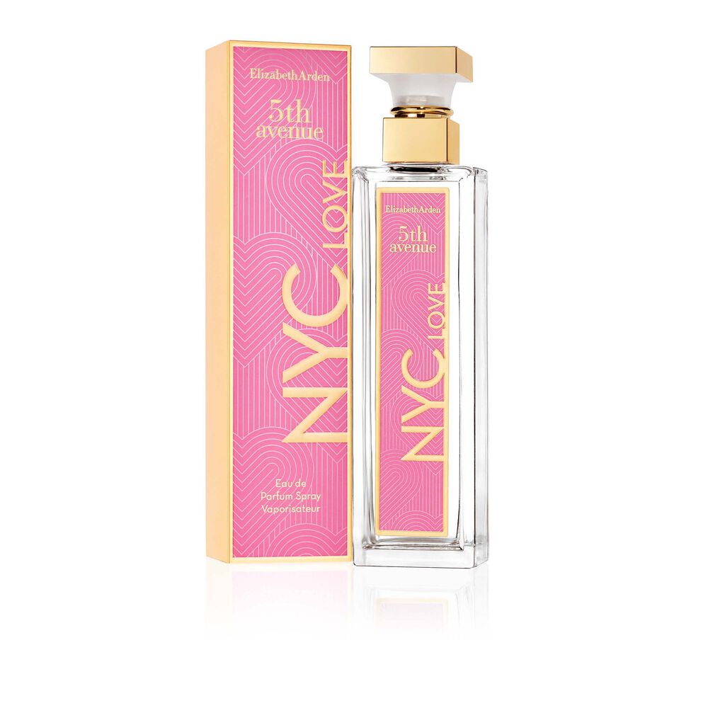 Elizabeth Arden UK 5th Avenue NYC Love Perfume Spray Product Image With Box