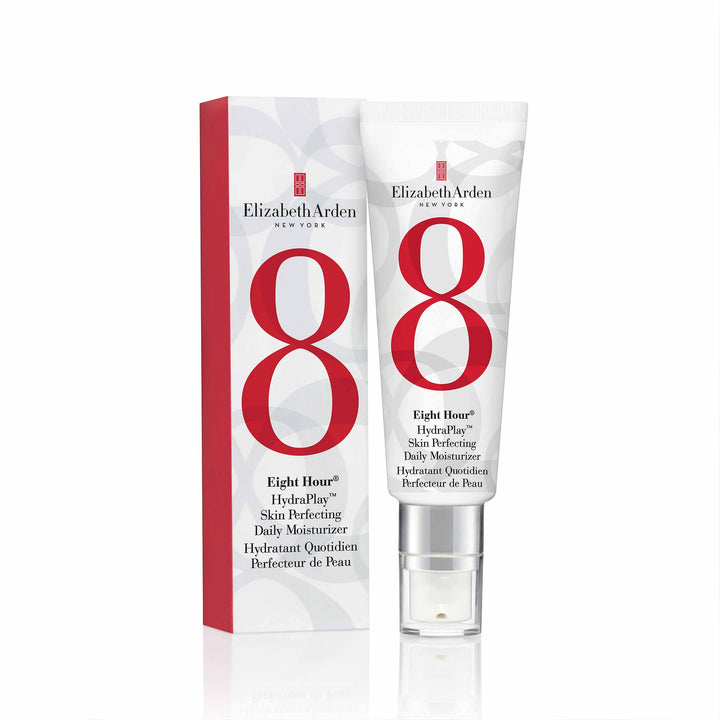 Elizabeth Arden UK Eight Hour® Hydraplay™ Skin Perfecting Daily Moisturiser, Product Image With Box