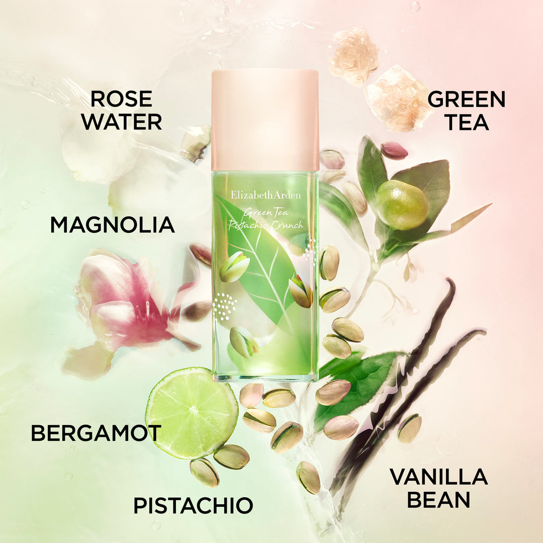Elizabeth Arden UK Green Tea Pistachio Crunch Eau de Toilette Fragrance - olfactory fragrance notes