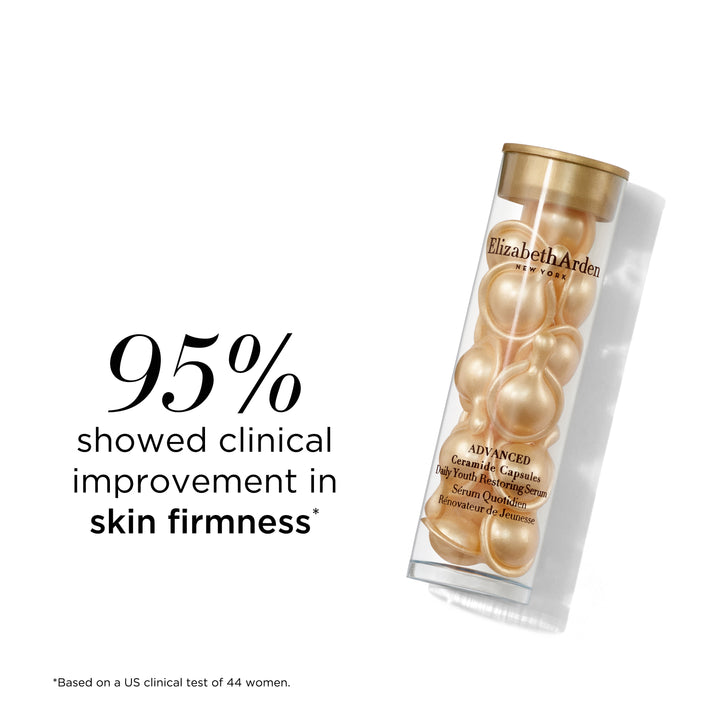 ADVANCED Ceramide Capsules Daily Youth Restoring Serum White Background
