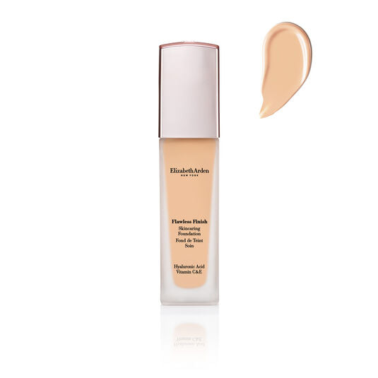 Elizabeth Arden UK Flawless Finish Foundation 160W with cap on