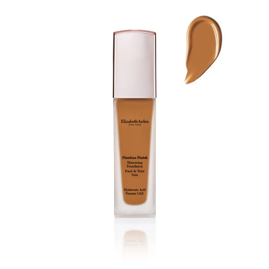 Elizabeth Arden UK Flawless Finish Foundation 500W with cap on